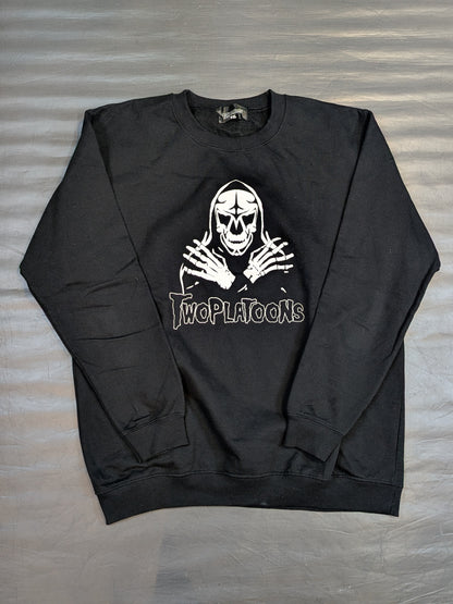 La Parka × TWOPLATOONS Collaboration Sweatshirt (Black)