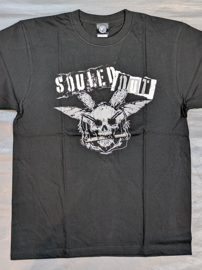Ren Narita  "SOULED OUT" T-shirt (Black× Silver)