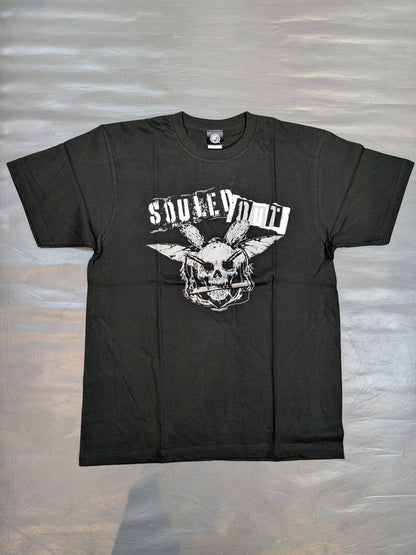 Ren Narita  "SOULED OUT" T-shirt (Black× Silver)