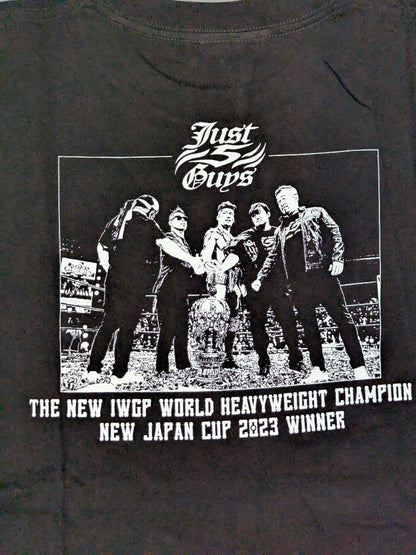 SANADA "NEW JAPAN CUP 2023 Victory & IWGP World Heavyweight Championship" Commemorative T-Shirt