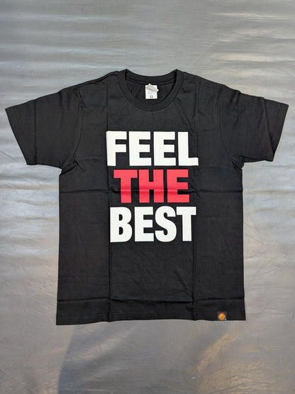★Team NJPW Exclusive ★ Hiroshi Tanahashi "FEEL THE BEST" T-Shirt (Black)