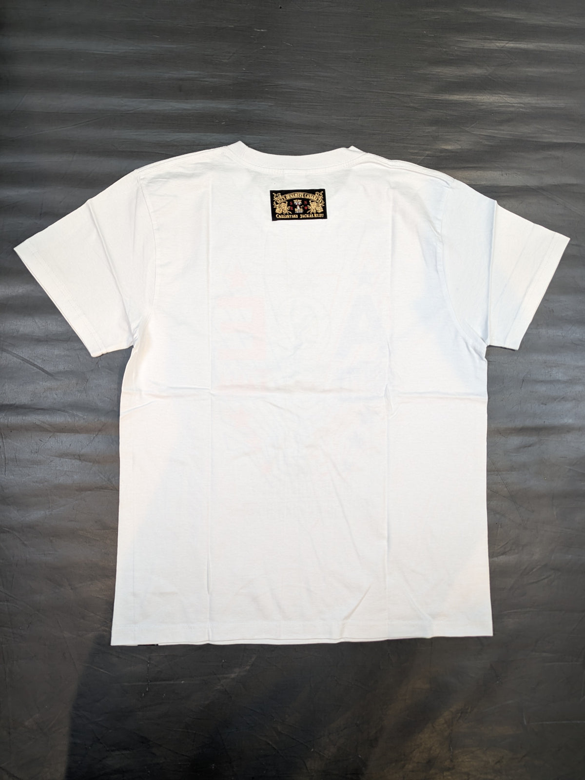 Hiroshi Tanahashi × Guts Dynamite Cabarleys Collaboration T-Shirt (9) (White)