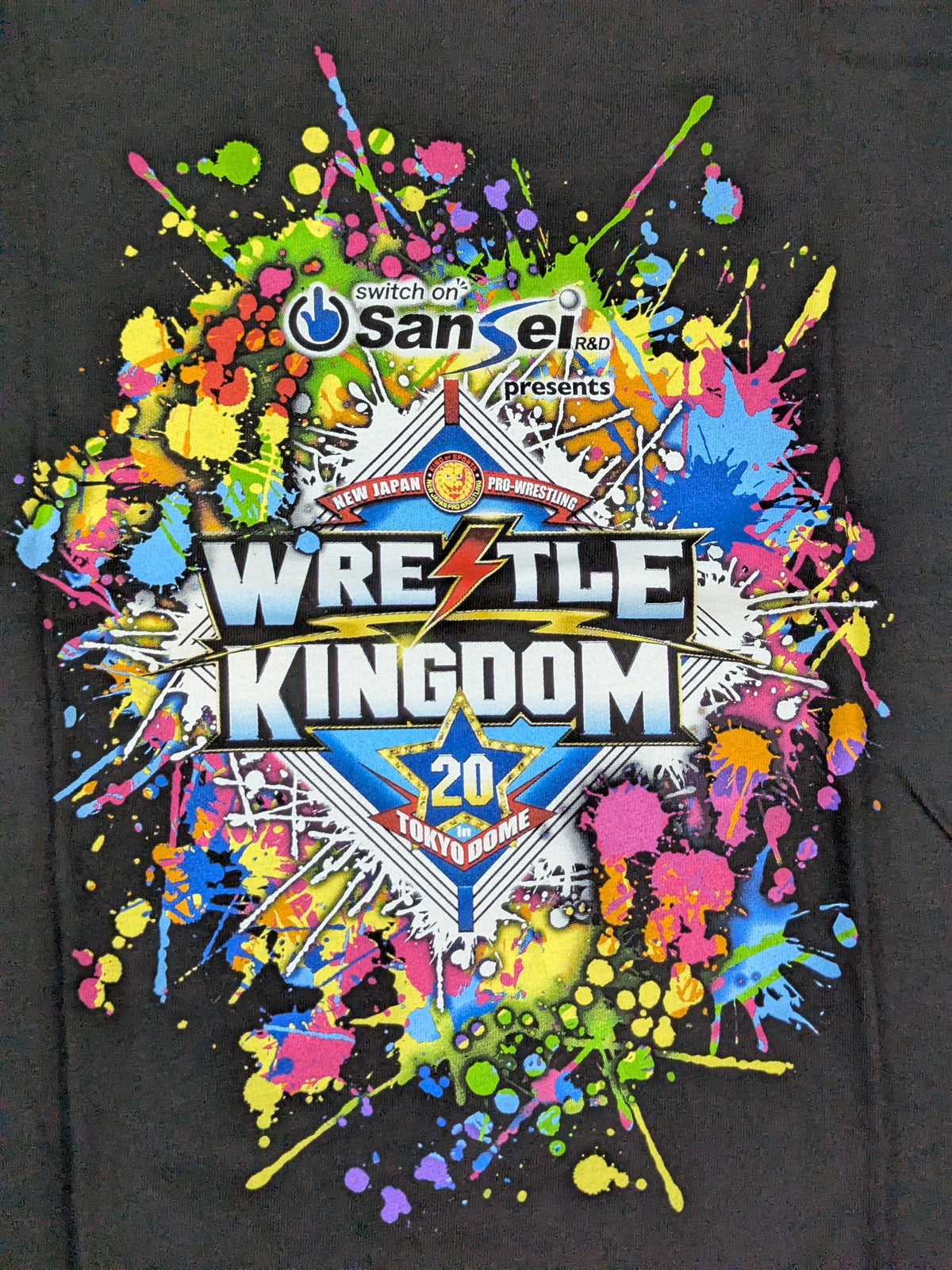 WRESTLE KINGDOM 20 大会記念Tシャツ