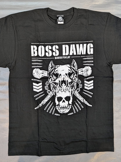 デビッド・フィンレー「BOSS DAWG」Tシャツ