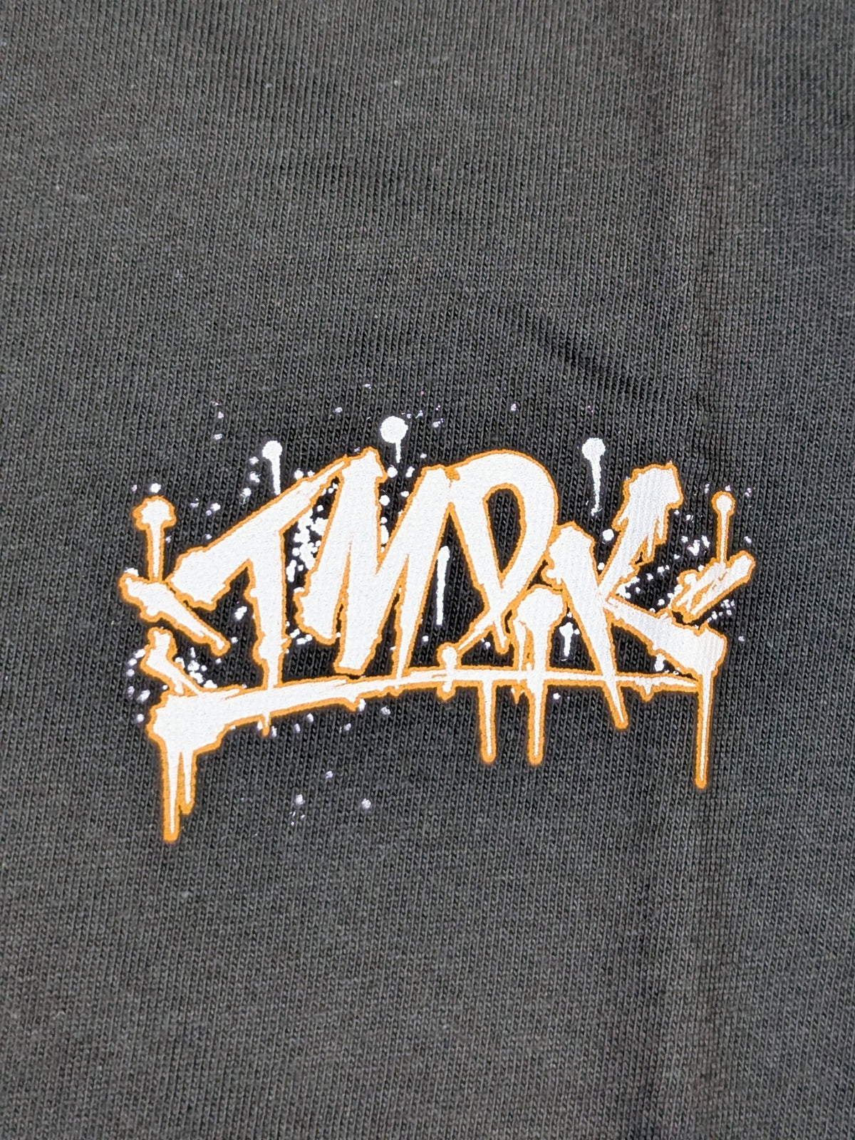 Kosei Fujita × Racquer 'freaks/SHAKU' T-shirt (2) (Black)