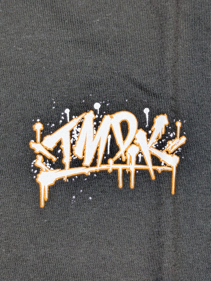 Kosei Fujita × Racquer 'freaks/SHAKU' T-shirt (2) (Black)