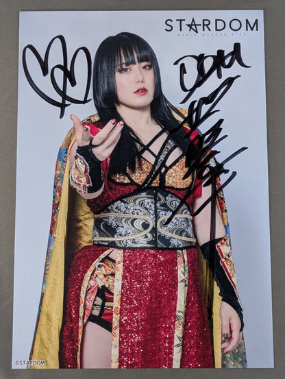 Maika  hand signed autograph  Stardom Pro-Photo  (V-5)