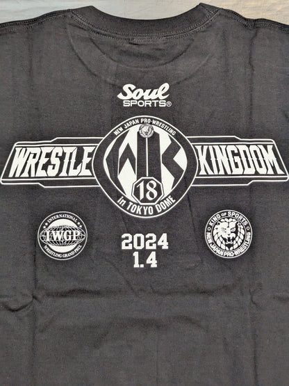 WRESTLE KINGDOM 18 大会記念「SOUL SPORTS」Tシャツ