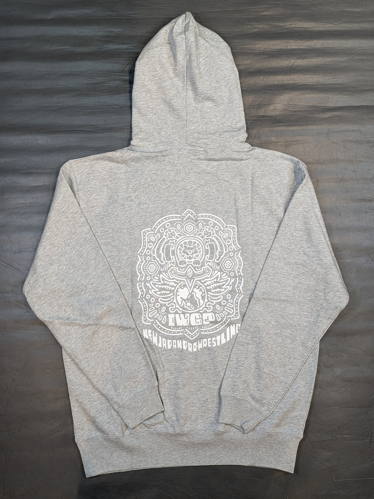 IWGP Pullover Hoodie  (Grey)
