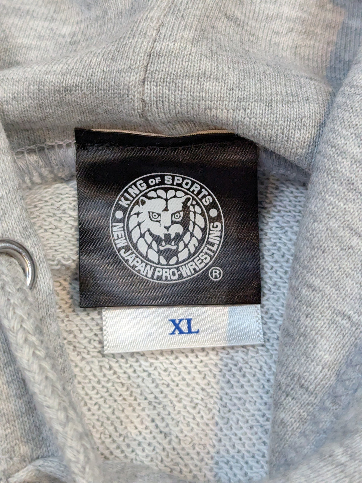 IWGP Pullover Hoodie  (Grey)