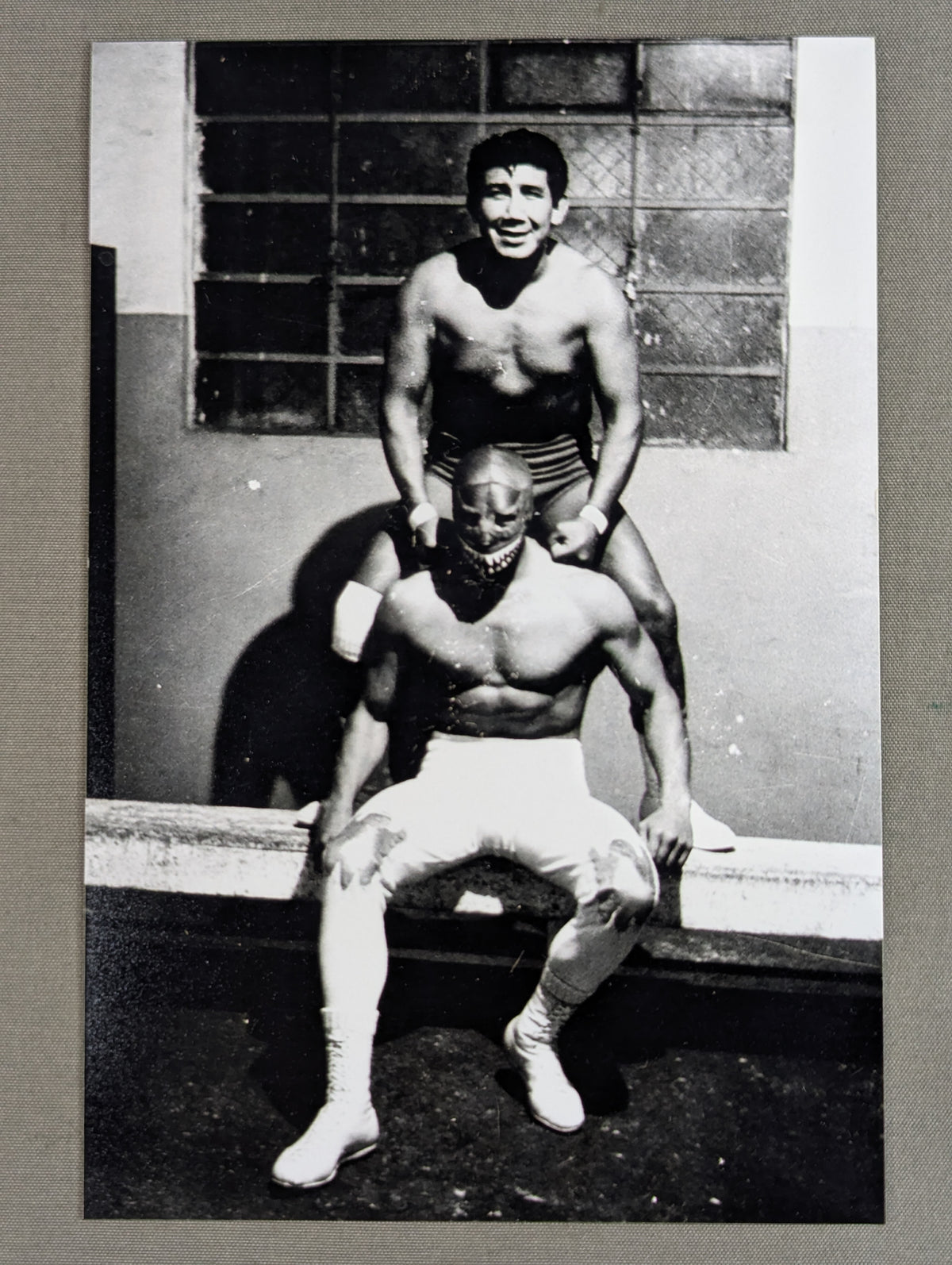 Mil Mascaras  & Rey Mendoza 1965 Black and White photo  3-disc set