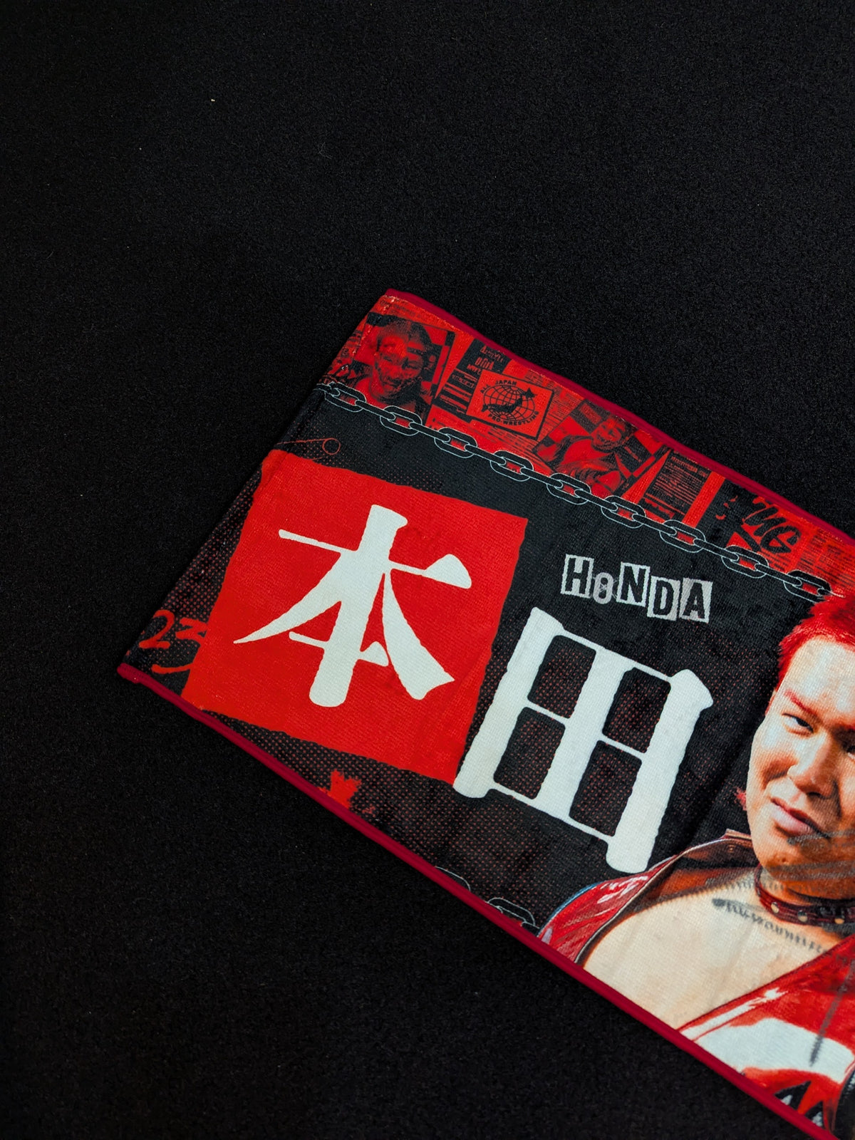 【hand signed autograph】 Ryuki Honda support towel