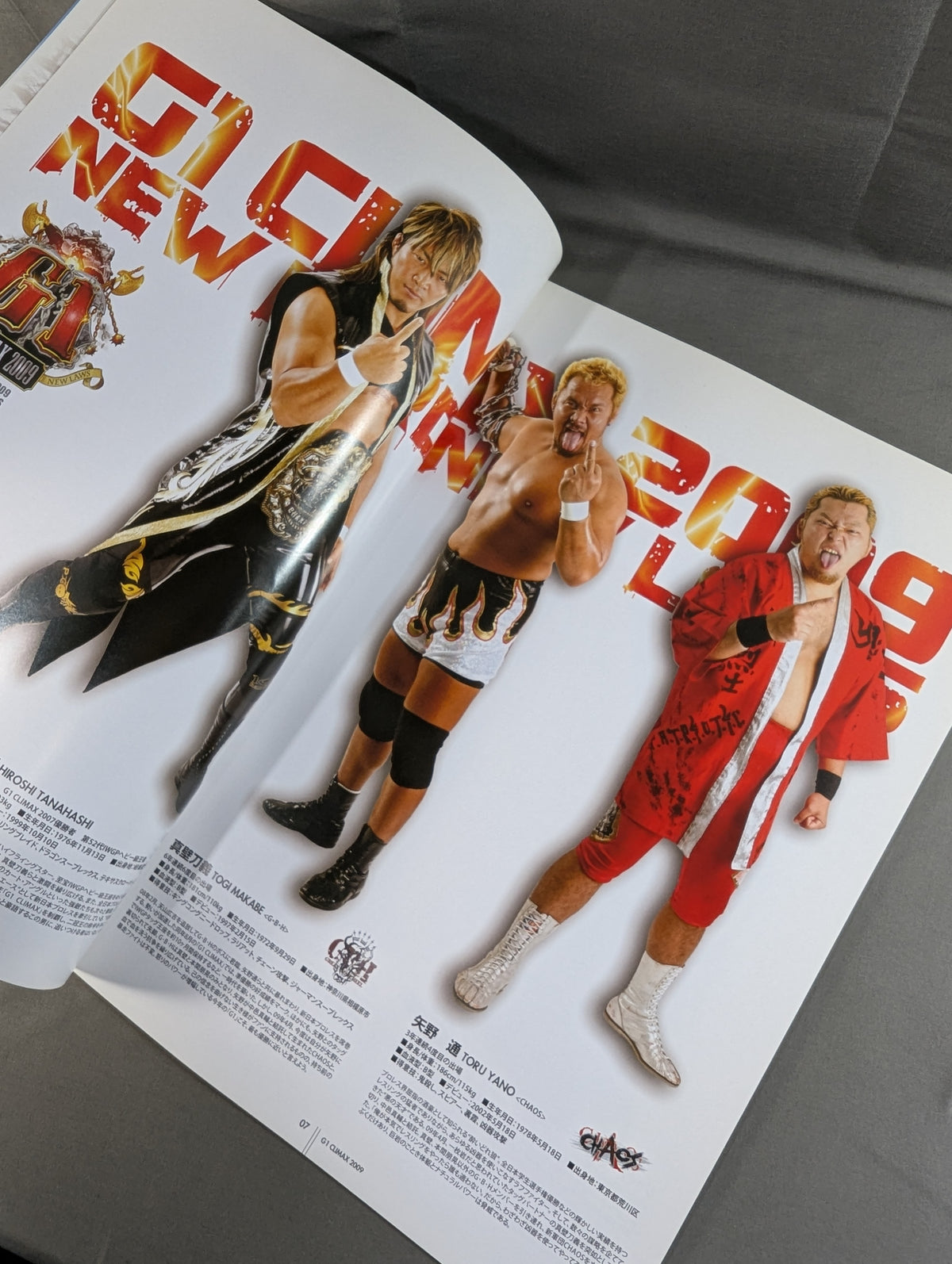 G1 CLIMAX 2009 / G1クライマックス19【開幕戦】