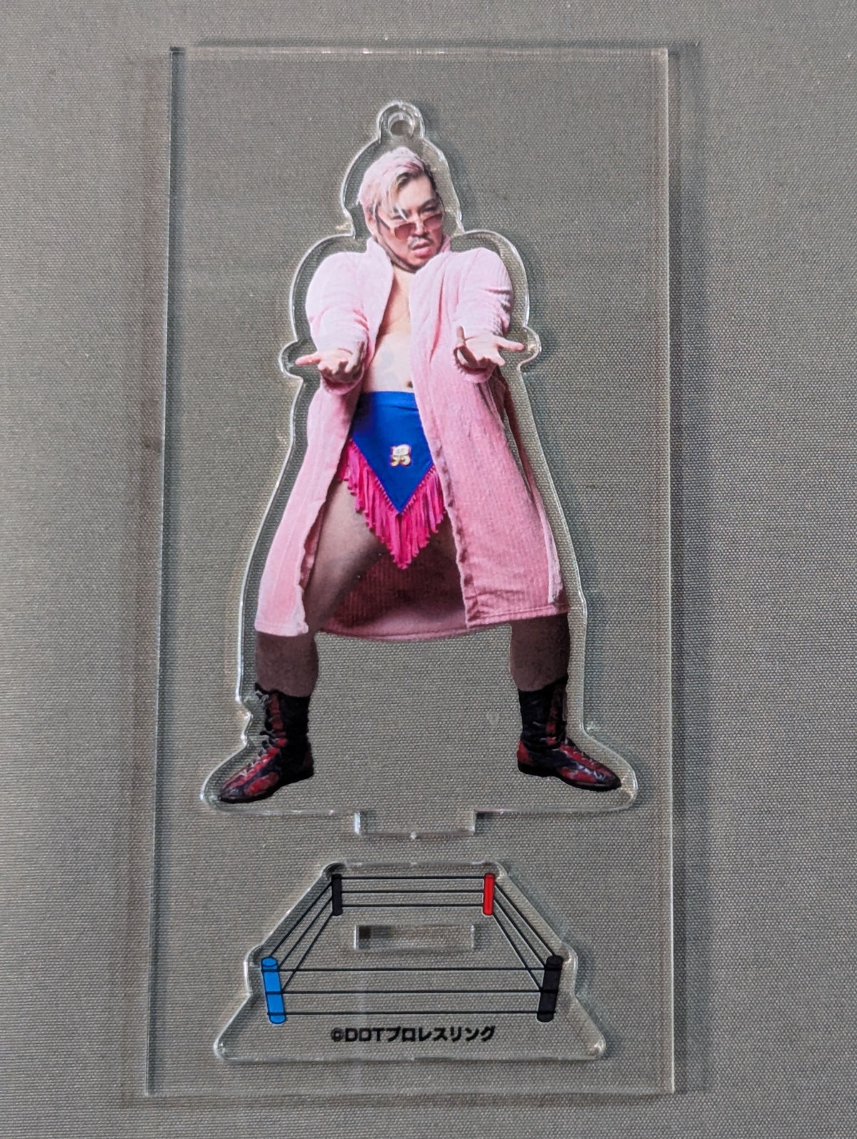 【hand signed autograph】Danshoku "Dandy" Dino DDT Acrylic Stand Keychain