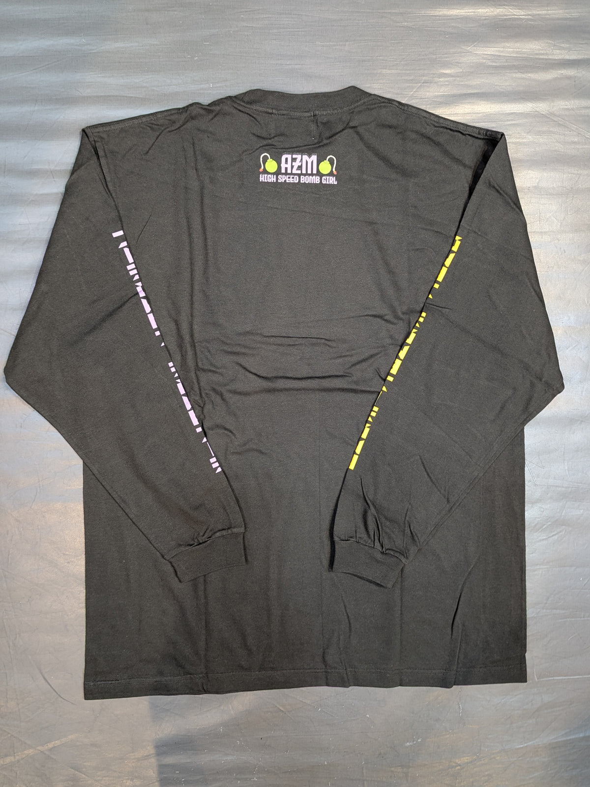 HTML ZERO3×STARDOM AZM コラボロングスリーブTシャツ①(ブラック)