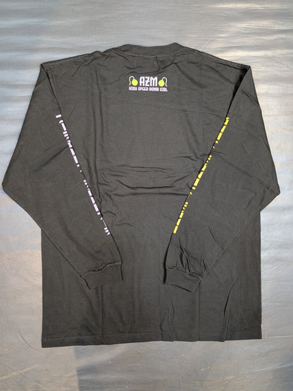 HTML ZERO3×STARDOM AZM コラボロングスリーブTシャツ①(ブラック)
