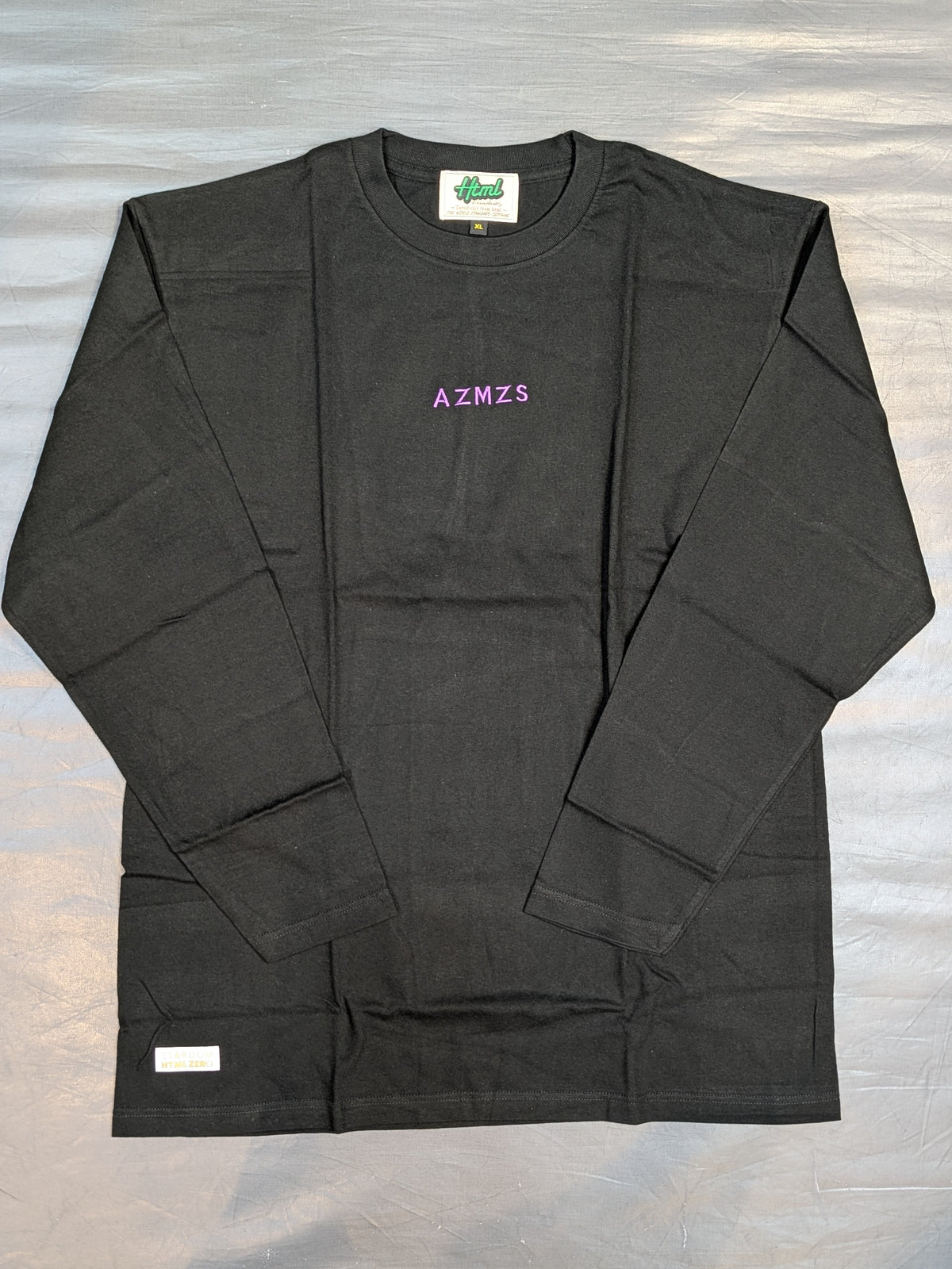 HTML ZERO3×STARDOM AZM コラボロングスリーブTシャツ②(ブラック)