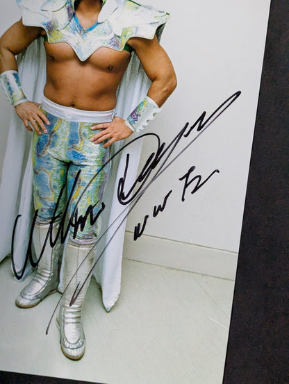 Ultimo Dragon hand-signed autograph large photo (2)