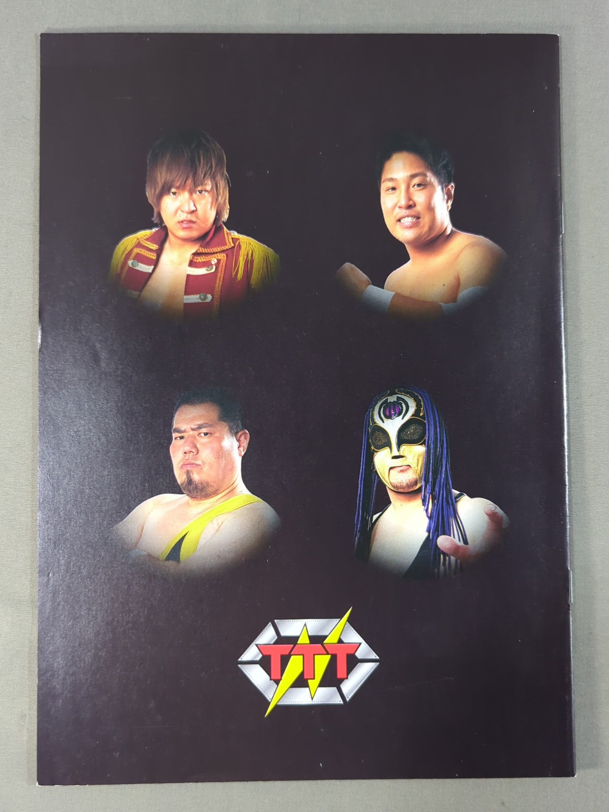 [Guts Ishijima hand signed autograph] TTT Indie Unification Union