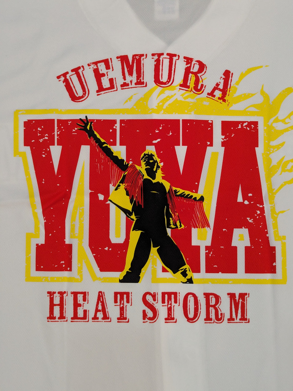 上村優也「HEAT STORM」ベースボールシャツ