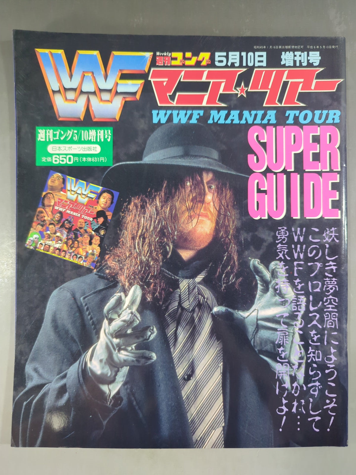 ゴング増刊号 WWFマニア・ツアーSUPER GUIDE