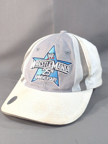 WRESTLEMANIA 25 Cap (2009 (WWE) / White × Gray)