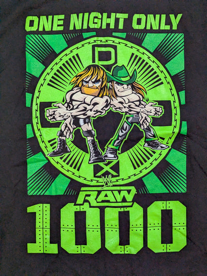 D-GENERATION X "RAW 1000" Illustration T-Shirt (WWE (2011) / Black)