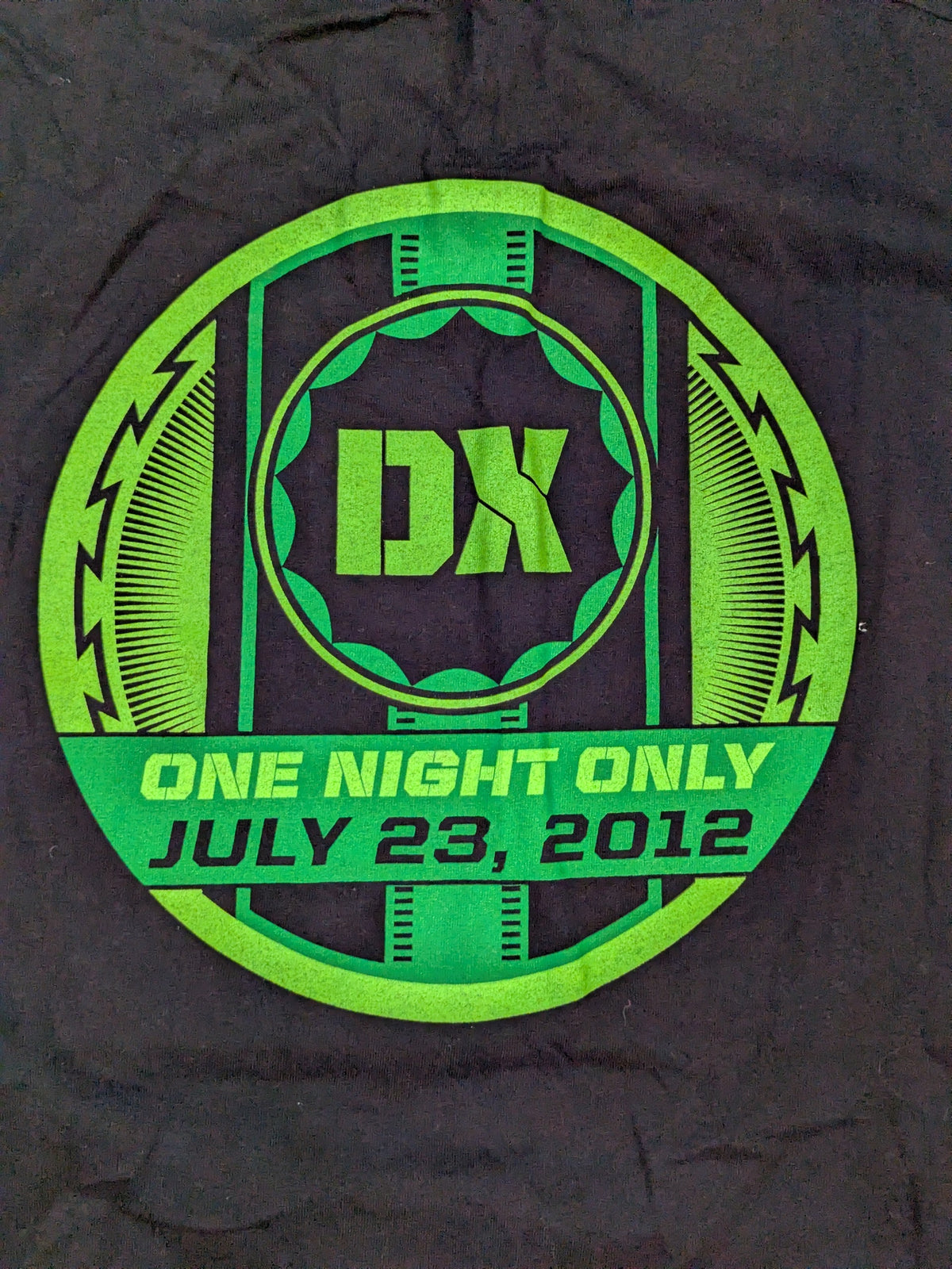 D-GENERATION X "RAW 1000" Illustration T-Shirt (WWE (2011) / Black)