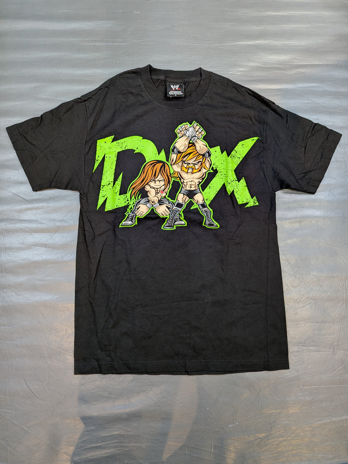 D-GENERATION X イラストTシャツ①(WWE(2007) / ブラック)
