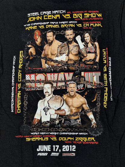 NO WAY OUT 2012 ピクチャーTシャツ(WWE(2011) / ブラック)