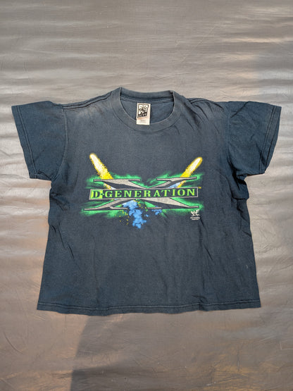 D-GENERATION X Picture T-Shirt (WWF (1998) / Black)