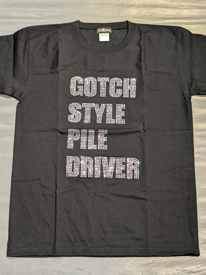 鈴木みのる「GOTCH STYLE PILE DRIVER」Tシャツ⑪(ブラック)