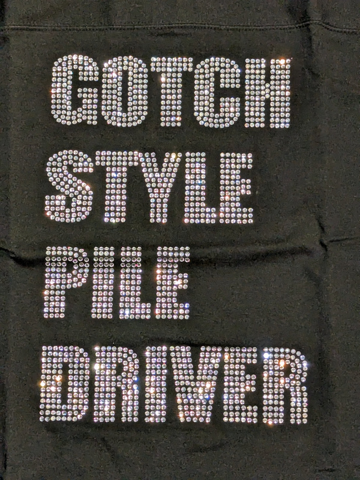 鈴木みのる「GOTCH STYLE PILE DRIVER」Tシャツ⑪(ブラック)