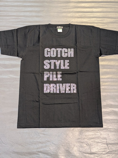 鈴木みのる「GOTCH STYLE PILE DRIVER」Tシャツ⑪(ブラック)