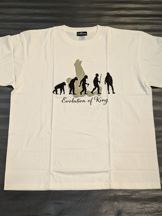 Minoru Suzuki "Evolution of KING" T-shirt (White)