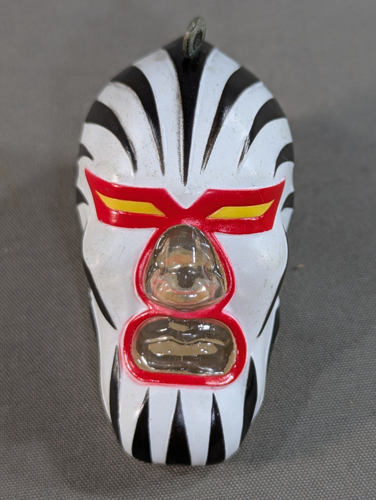 The Great Zebra Mask Keychain