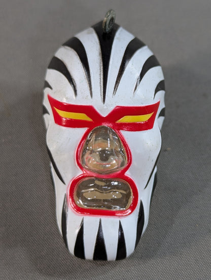 The Great Zebra Mask Keychain