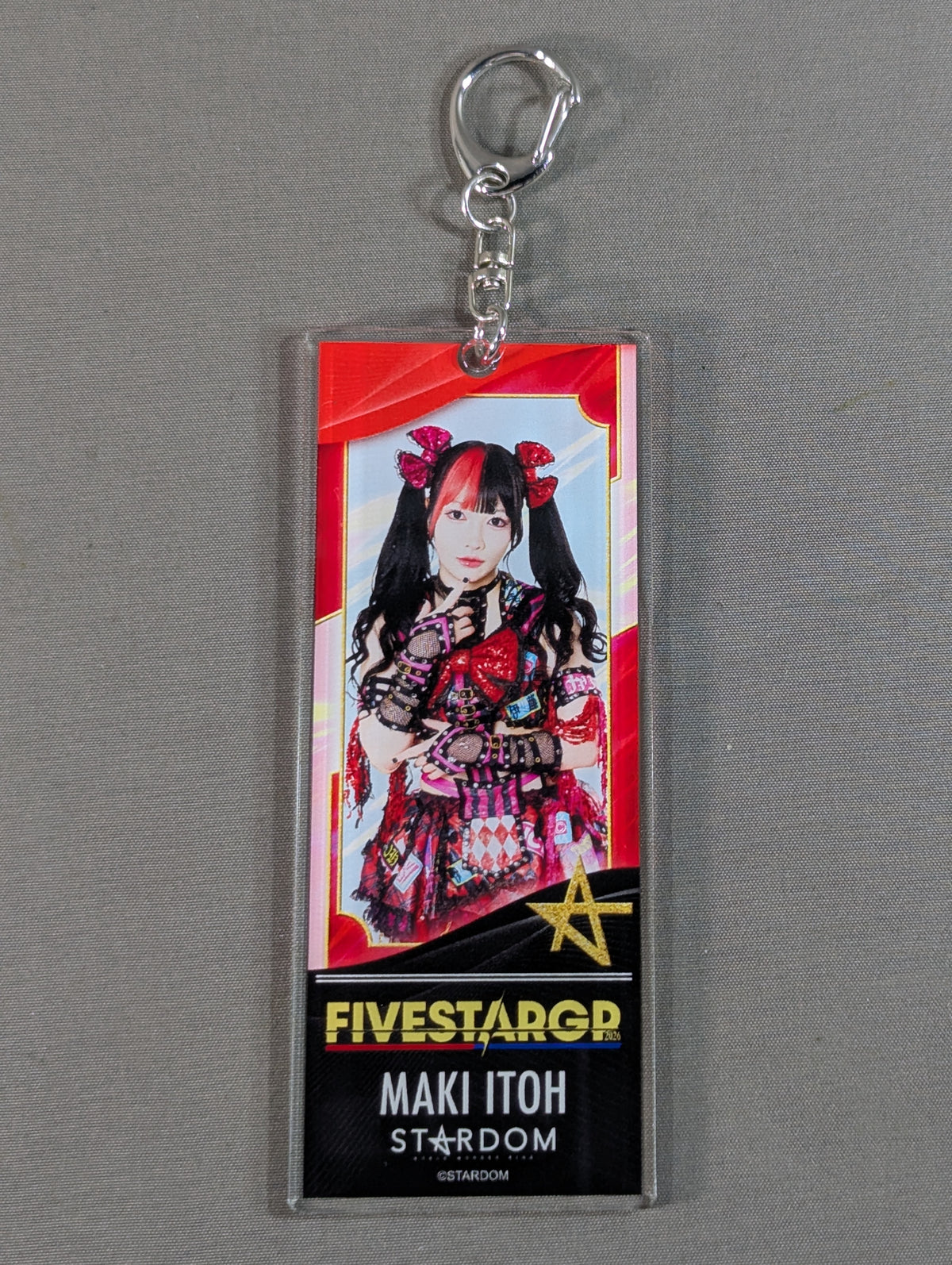 Maki Ito Random Ticket-Style Acrylic Keychain 5★STAR GP 2026