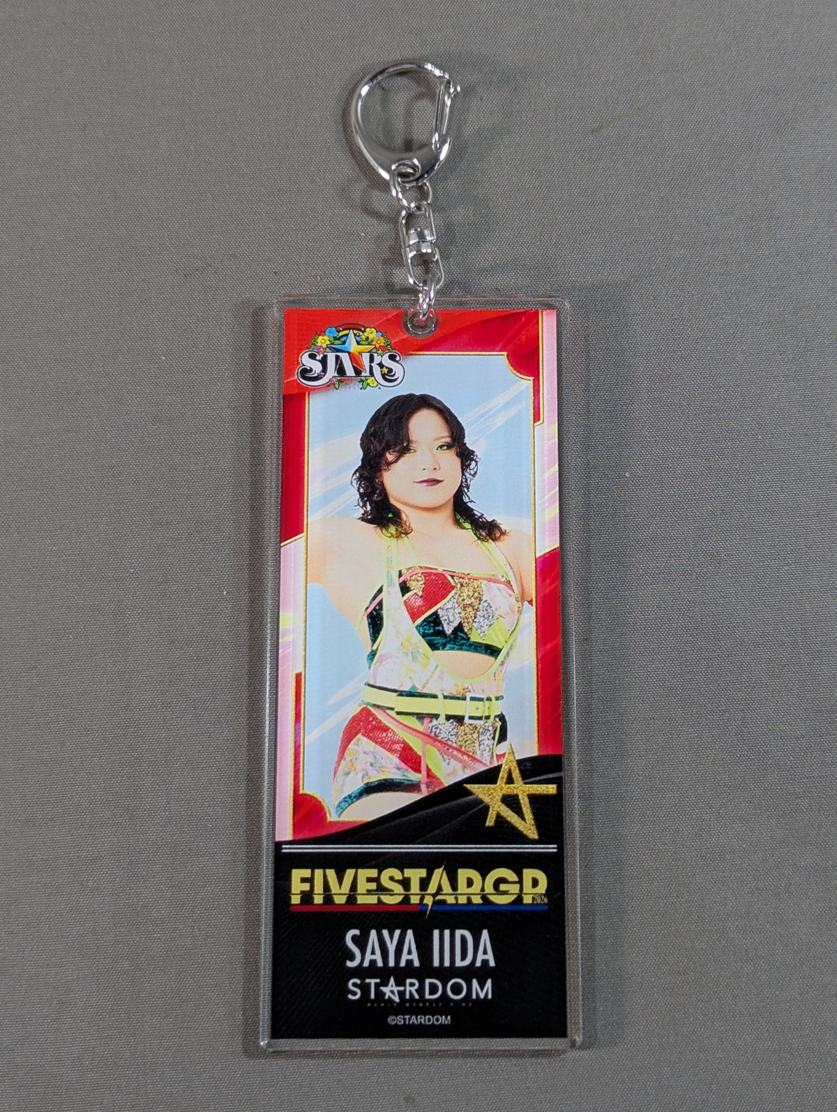 Saya Iida Random Ticket-Style Acrylic Keychain 5★STAR GP 2026