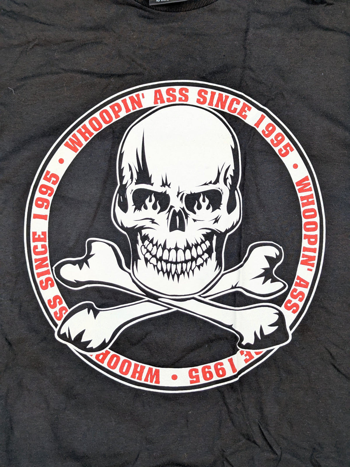 Stone Cold Steve Austin "WHOOPIN' ASS SINCE 1995" T-shirt (WWE (2005) / Black)