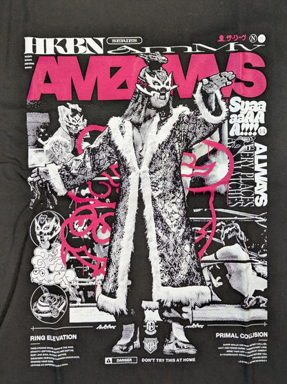 Black Menso~re 'HAKOBUNE SERIES AMZING MOVES' T-shirt