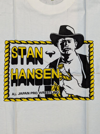 スタン・ハンセン「STAN HANSEN」イラストTシャツ