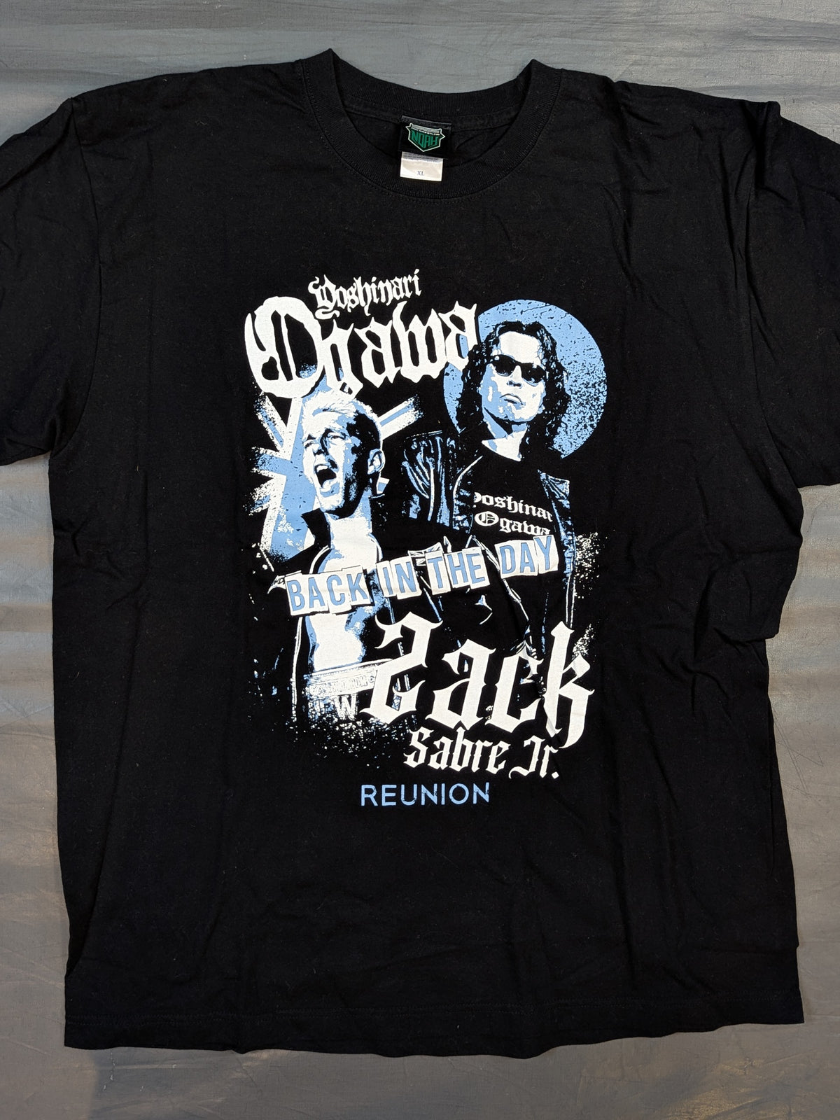 小川良成＆ザック・セイバーJr.「REUNION」Tシャツ②