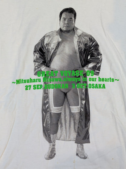 三沢光晴「GREAT VOYAGE’09」フォトTシャツ