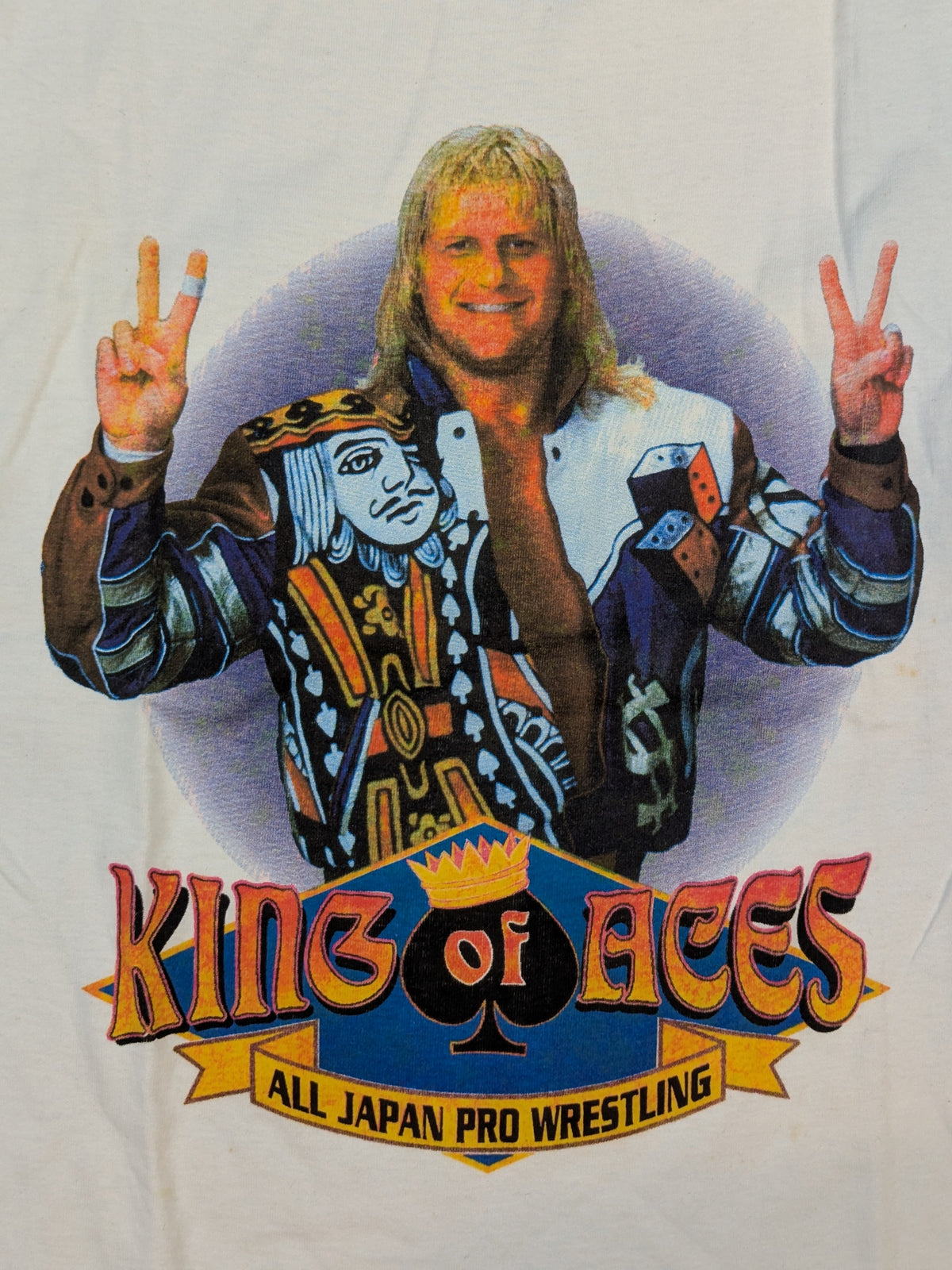 ジョニー・エース「KING OF ACES」ピクチャーTシャツ