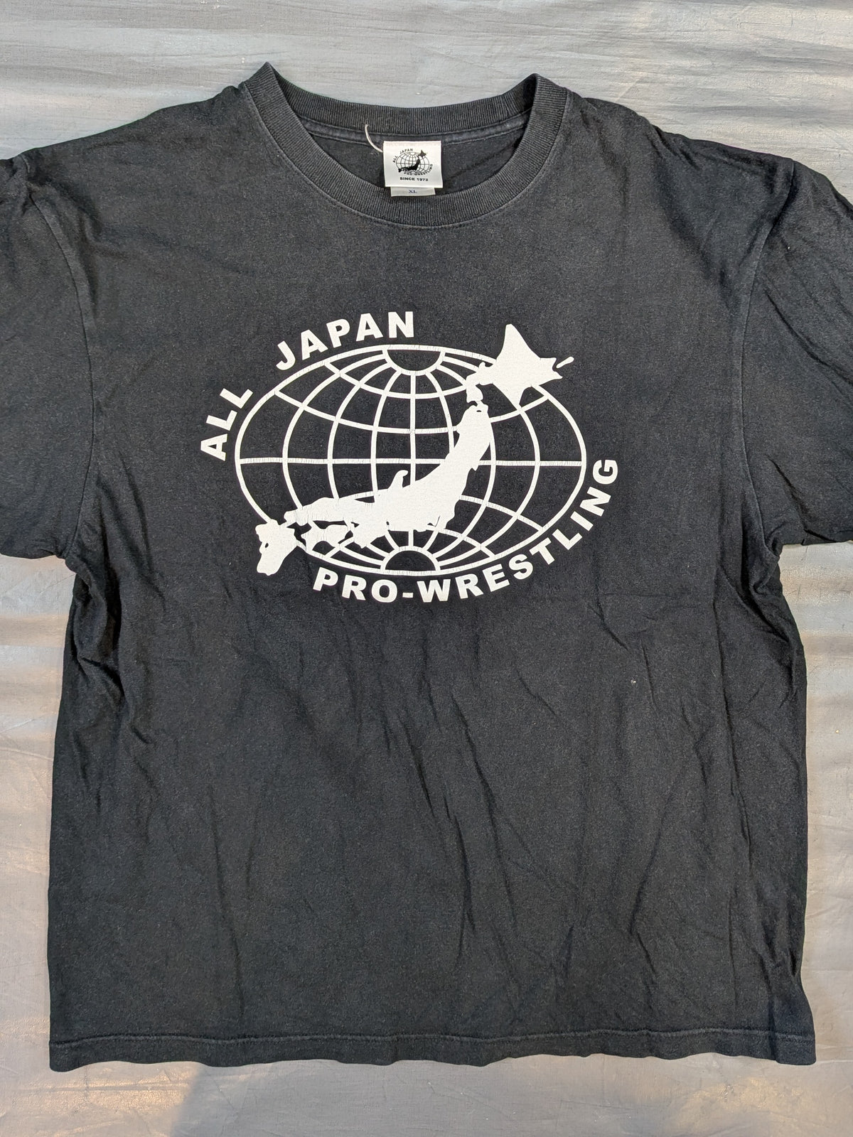 全日本プロレス ロゴTシャツ(ブラック)