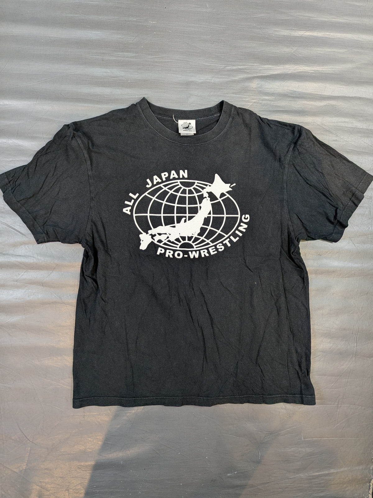 全日本プロレス ロゴTシャツ(ブラック)
