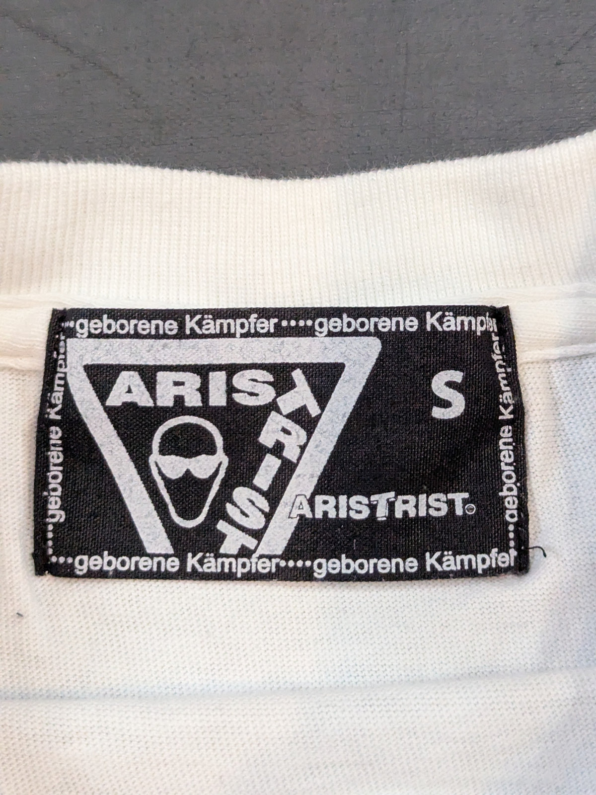 グレート・ムタ×蝶野正洋コラボ ARISTRIST Tシャツ(ホワイト)