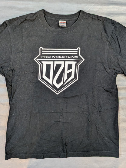 プロレスリングOZA Tシャツ②(ブラック)