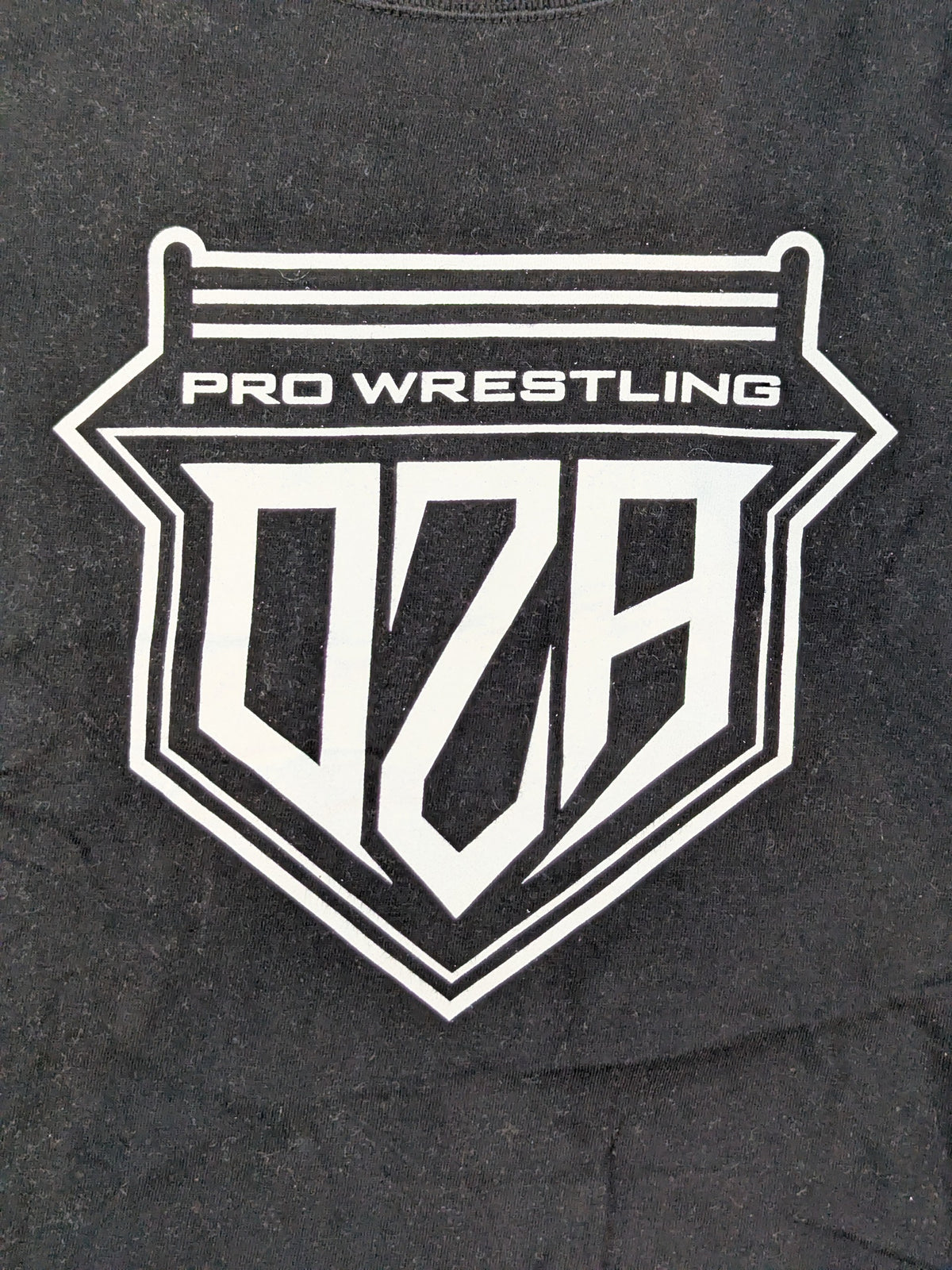 プロレスリングOZA Tシャツ②(ブラック)